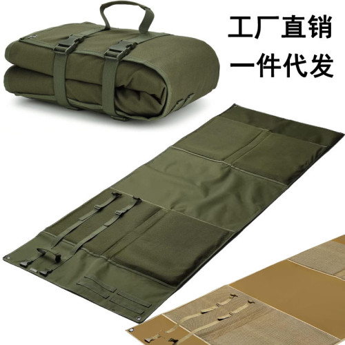 亞馬遜加厚射擊墊戶外戰術狩獵迷彩防潮墊牛津布野餐露營爬墊新款