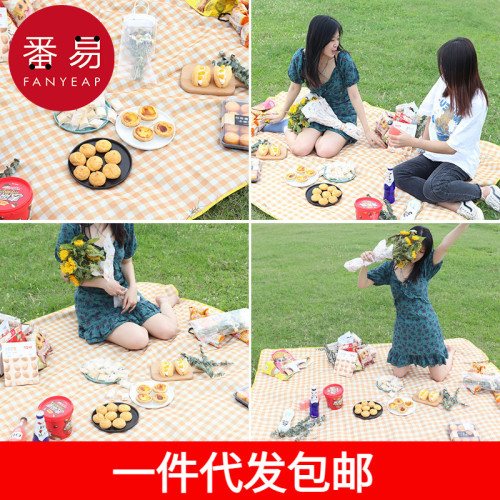 一件代髮包郵/防潮墊AB1S74-野餐墊防潮春遊子野餐布戶外野炊地墊