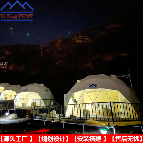 Dome tent factory camping hotel tent 出囗加拿大穹頂露營帳