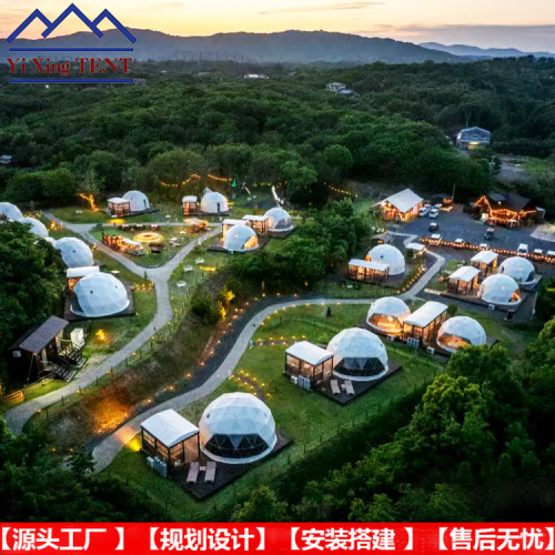 Dome tent factory camping hotel tent 出囗加拿大穹頂露營帳