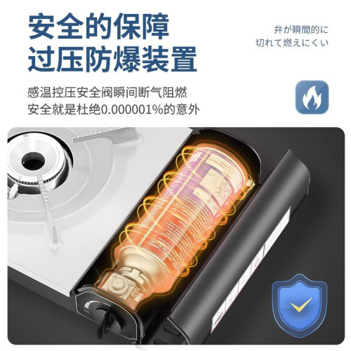 正品燃派戶外卡式爐便攜野炊露營防風卡磁爐商用火鍋瓦斯罐燃氣灶