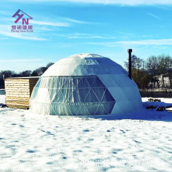 戶外網紅8米7米圓頂帳篷星空酒店帳篷球形帳篷DomeTent