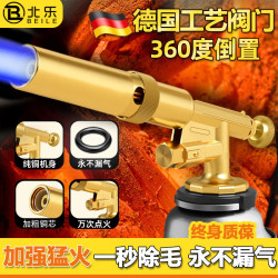 【急速髮貨】全銅噴槍高溫銲槍燒豬毛神器便攜銲槍卡式噴槍點火器