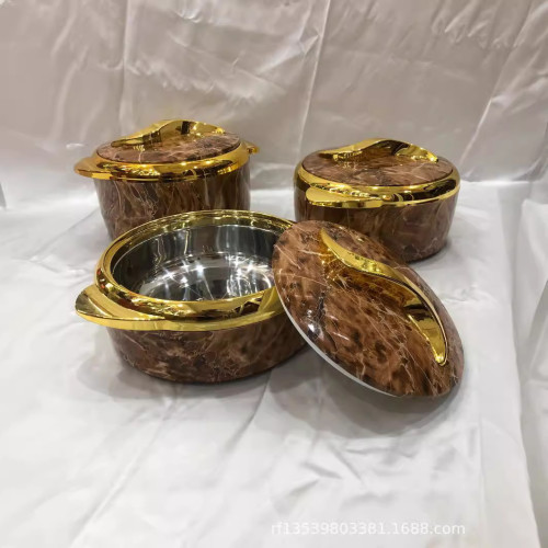 Food Warmer3PCS保溫盒 1500ML,2000ML,2500ML非洲