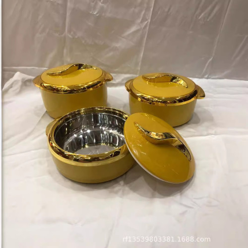 Food Warmer3PCS保溫盒 1500ML,2000ML,2500ML非洲