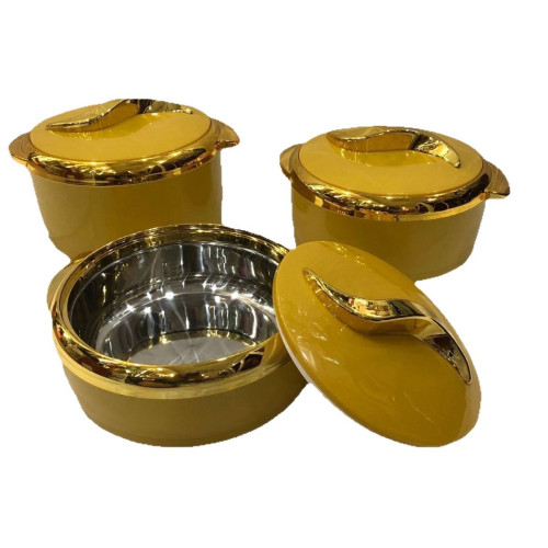 Food Warmer3PCS保溫盒 1500ML,2000ML,2500ML非洲