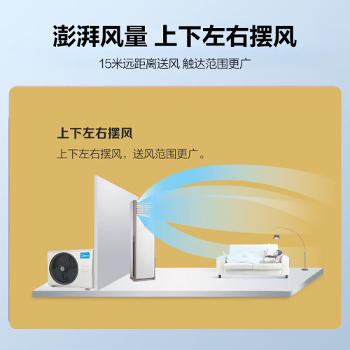 美的空調RFD-120LW/BP2SDN8Y-PA401(B3)冷暖5匹變頻商用380V櫃機