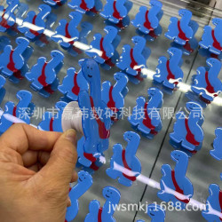 卡通氣囊支架異形卡通滴膠支架訂制生産廠家工廠一龍條生産線加工