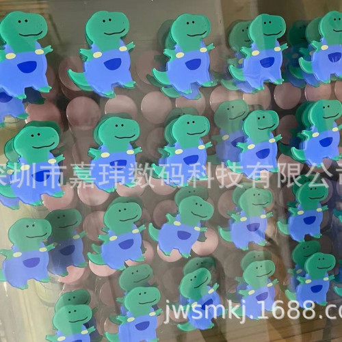 卡通氣囊支架異形卡通滴膠支架訂制生産廠家工廠一龍條生産線加工