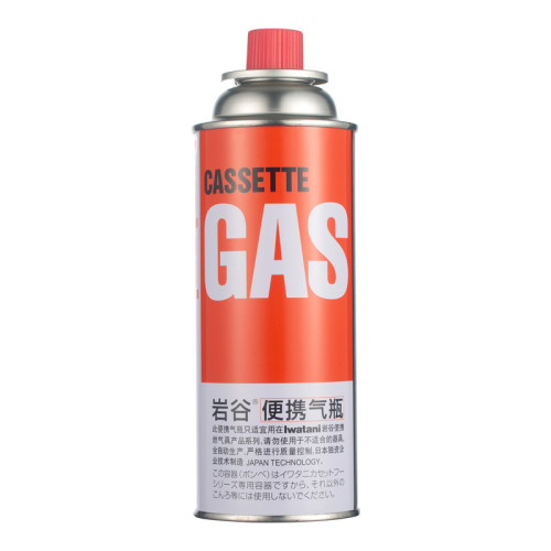 250g巖穀卡式爐氣罐防爆便攜式丁烷專用戶外液化燃氣瓦斯小煤氣罐