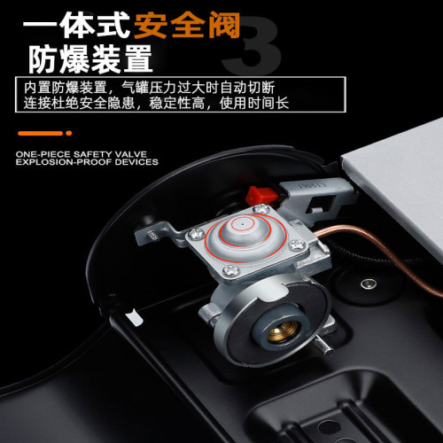 巖穀卡式爐ZB-19M素雅燃氣爐瓦斯爐卡磁便攜火鍋爐家用戶外燒烤爐