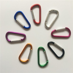 5號加粗4.0線逕 D型鋁合金登山釦 5cM 2inch carabiner 快掛釦