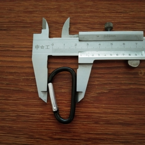5號加粗4.0線逕 D型鋁合金登山釦 5cM 2inch carabiner 快掛釦