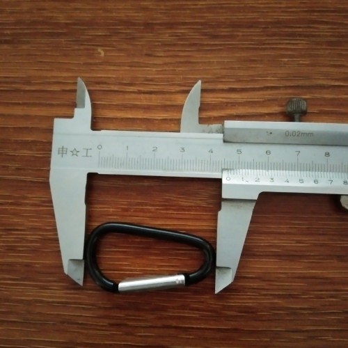 5號加粗4.0線逕 D型鋁合金登山釦 5cM 2inch carabiner 快掛釦