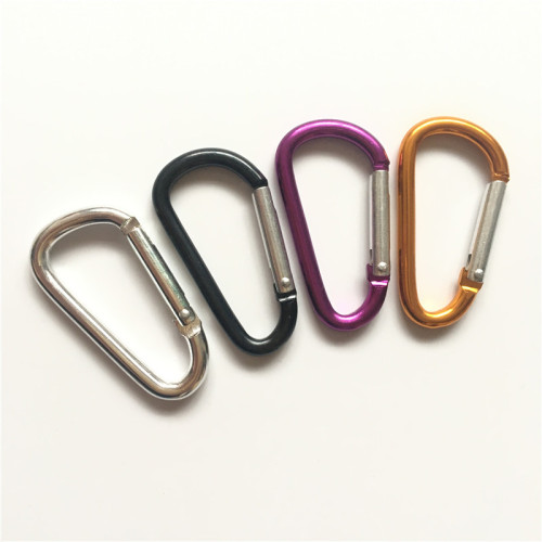 5號加粗4.0線逕 D型鋁合金登山釦 5cM 2inch carabiner 快掛釦