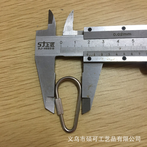 跨境專供亞馬遜ebay 廠家直銷葫蘆形螺絲釦登山釦 玩具飾品配件