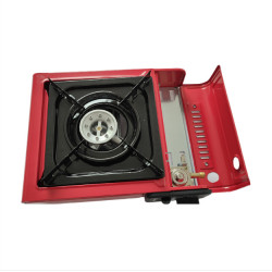 工廠直銷 便攜式戶外家用無菸燃氣卡式燒烤爐 portable gas stove