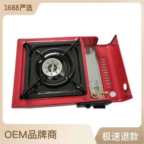 工廠直銷 便攜式戶外家用無菸燃氣卡式燒烤爐 portable gas stove