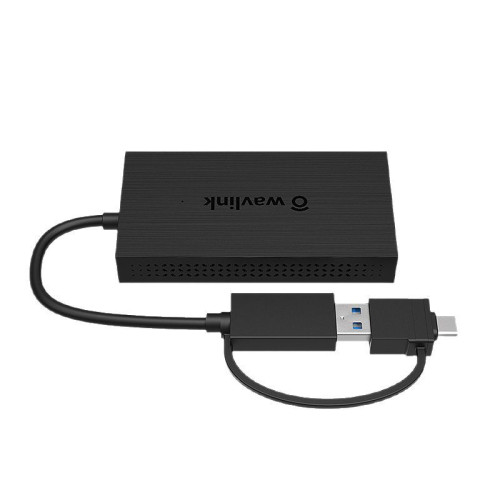 WAVLINK 4K高清同屏擴展器USB3.0-USB-C轉雙HDMI顯示適配器