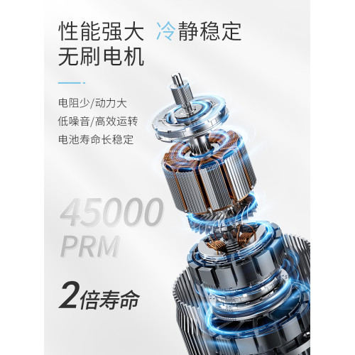 LUGX插電款無刷美甲打磨機45000轉專業美甲店電動修指甲磨甲器