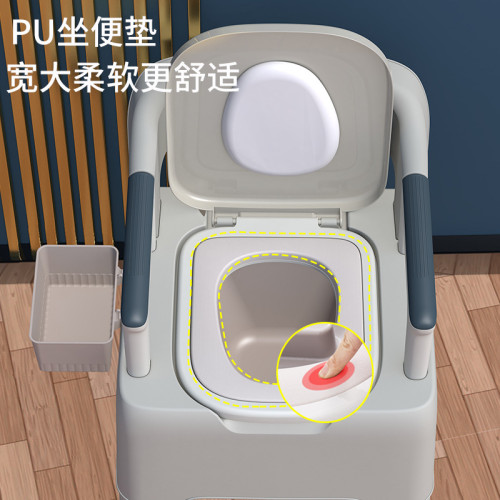 坐便椅家用可攜式蹲厠簡易便盆孕婦老人移動尿桶坐便器室內成人馬桶