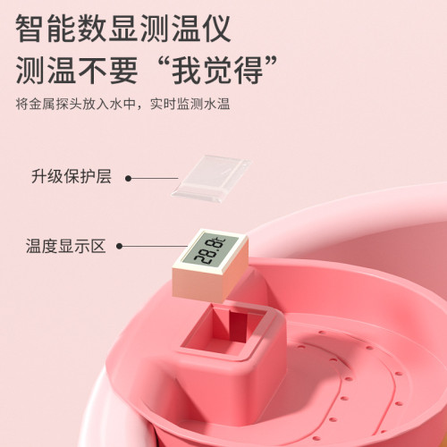 加厚洗澡桶兒童沐浴桶寶寶浴盆泡澡桶家用浴缸小孩可坐