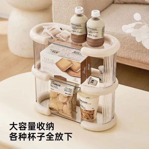 輕奢杯子收納置物架雙層茶杯架茶具收納架家用托盤桌面放水杯杯子