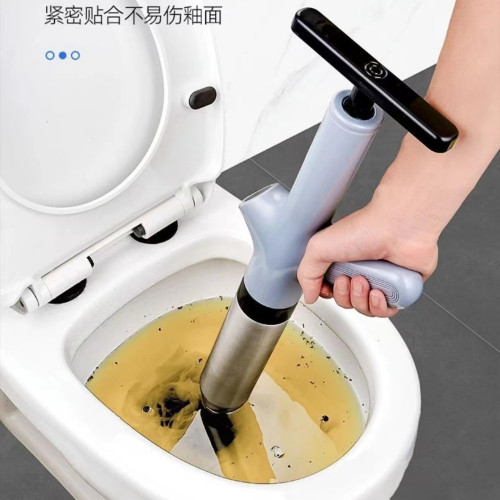 馬桶疏通器下水道疏通器一砲通家用厠所衛生間廚房工具高壓防爆