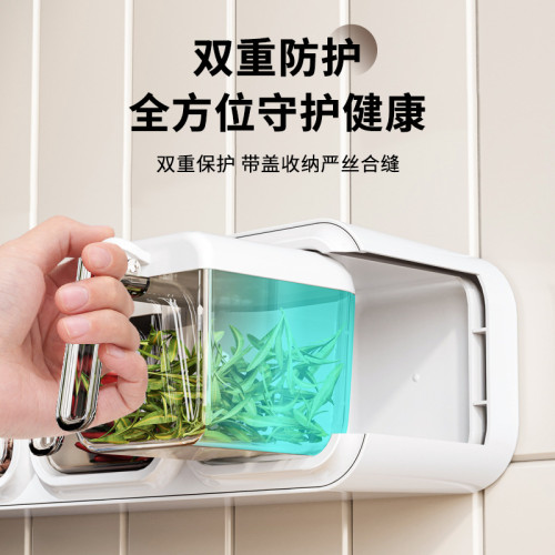 調料盒家用廚房高級用品一體多格收納鹽味精瓶鹽罐子調味組合套裝