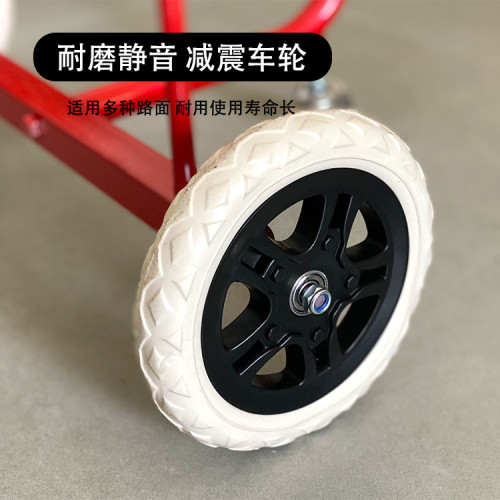 家用倒水車可攜式裝水車手拉式垃圾車髒水車農村倒髒水手拉泔水車