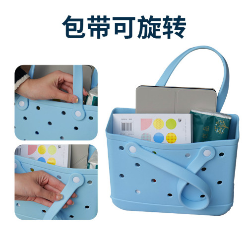 獨立站新品EVA沙灘包收納包手提包籃子寵物包女包