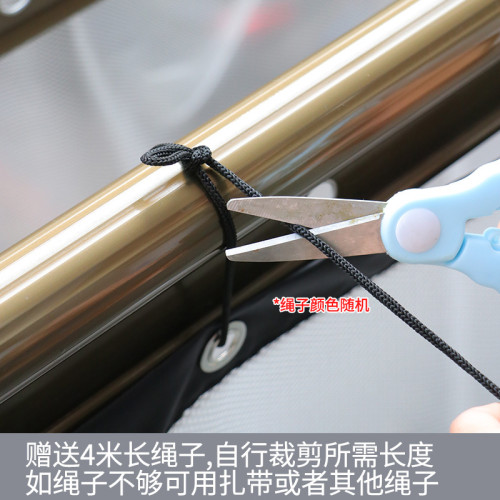 高層戶外曬衣網兜衣服襪子防吹風掉落陽台伸縮晾曬神器安全防曬網
