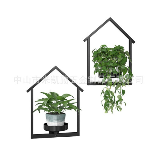 客廳牆壁簡約綠植置物架牆面壁掛式花盆花卉展示架盆栽收納架