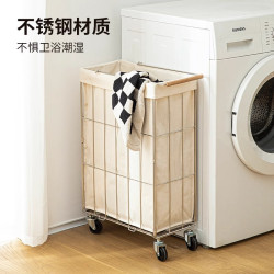髒衣籃洗衣簍家用衣物玩具髒衣服收納筐日式鐵藝臥室髒衣桶髒衣簍