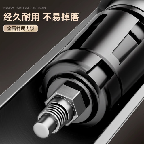免打孔伸縮桿陽台飄窗晾衣桿可調節室內掛衣架窗簾桿浴室衣櫃撐桿