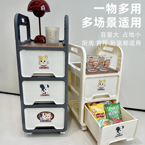 書包置物架可移動小推車書本收納架神器家用多層放書包桌下收納櫃