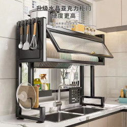 家用碗櫃瀝水架廚房水槽置物架台面分層多功能收納瀝水碗架儲物架