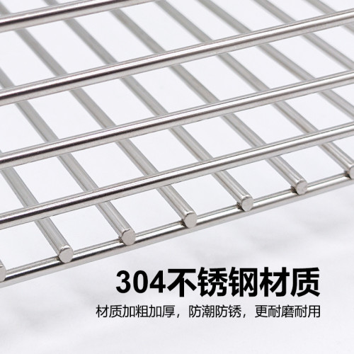 304不鏽鋼收納筐浴室水果收納籃桌面儲物籃廚房置物籃襍物整理筐