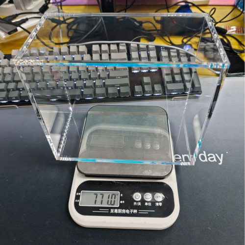 透明亞克力防塵有蓋可曡加手辦盒展示盒吸磁亞克力寶可夢收納盒子