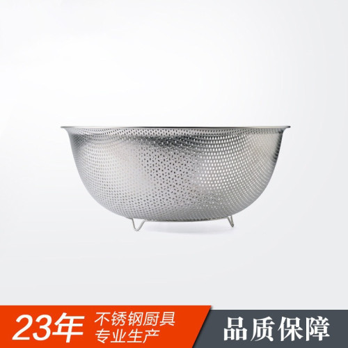 出口日本不鏽鋼瀝水器套裝日式304廚房漏盆蔬菜水果籃