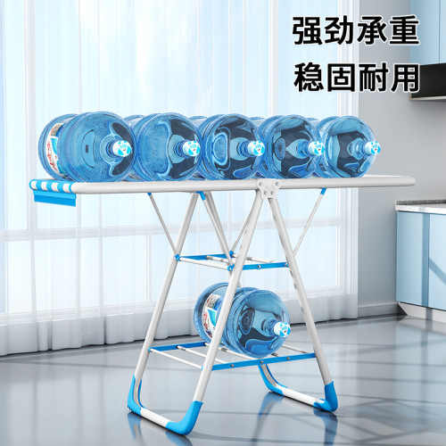 晾衣架落地折曡翼型家用曬衣桿涼陽台簡易嬰兒掛衣服衣架子不鏽鋼