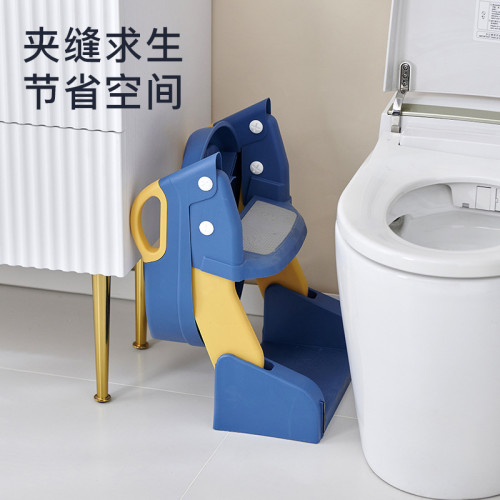 兒童馬桶三合一男童女孩如厠輔助馬桶架坐便器寶寶階梯式坐便圈