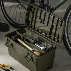 工具收納箱園藝工具箱整理畫具收納五金套裝收納塑膠加厚車用分層
