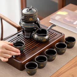 懶人自動功夫茶具禮盒套裝家用簡約陶瓷整套商務創意活動禮品