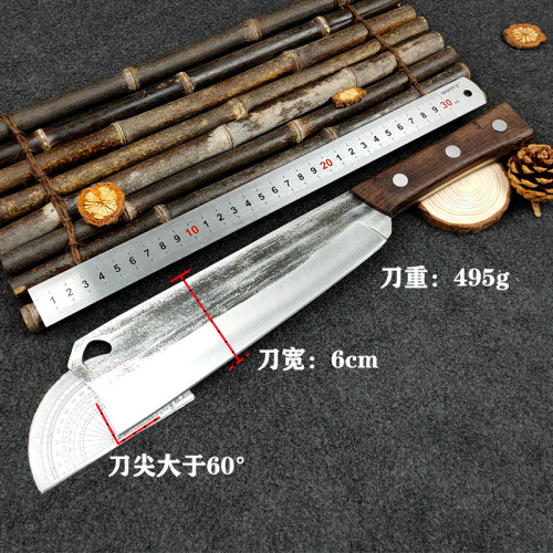 陽江不鏽鋼特厚砍骨刀具木柄斬切片菜豬肉商專業用輕廚房