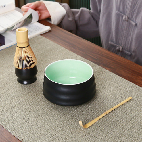 抹茶碗茶筅抹茶刷百本立茶筅立宋代點茶打抹茶器工具套裝日式禮盒
