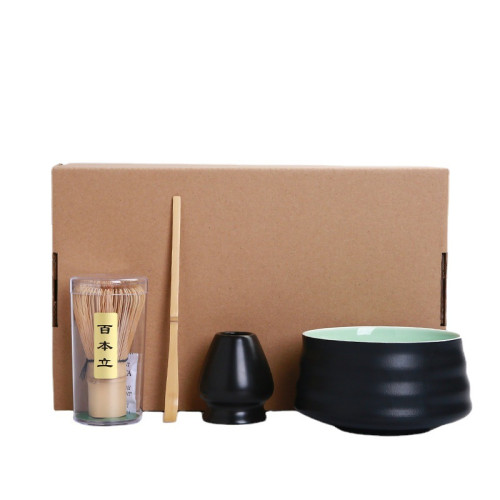 抹茶碗茶筅抹茶刷百本立茶筅立宋代點茶打抹茶器工具套裝日式禮盒