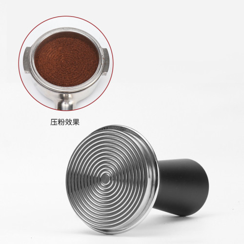 彈力壓粉器 不鏽鋼恒定壓力彈簧咖啡壓粉鎚 51/53/58咖啡機填壓器