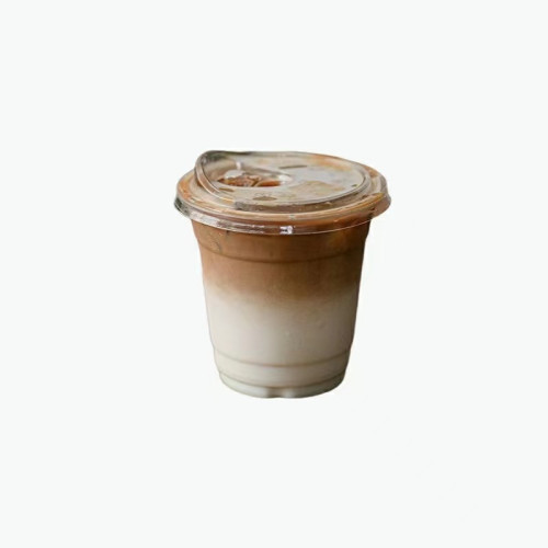 PET98口徑冰美式400ml一次性塑膠冷飲咖啡杯子冰拿鐵杯