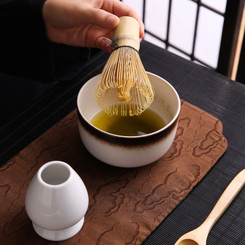 新款茶筅抹茶刷百本立組合宋代點茶抹茶打茶器工具套裝日式禮盒
